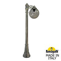 Садовый светильник-столб FUMAGALLI GLOBE 300 бронза, дымчатый G30.158.S10.BZF1R