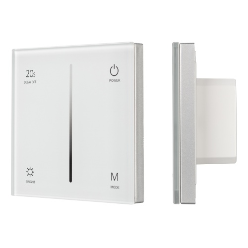 Панель SMART-P35-DIM-IN White (230V, 0-10V, Sens, 2.4G) (Arlight, IP20 Пластик, 5 лет)