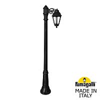 Садовый светильник-столб FUMAGALLI SABA черный, прозрачный K22.156.S10.AXF1R