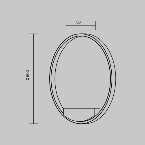 Настенный светильник (бра) Maytoni Rim MOD058WL-L35WK фото 6