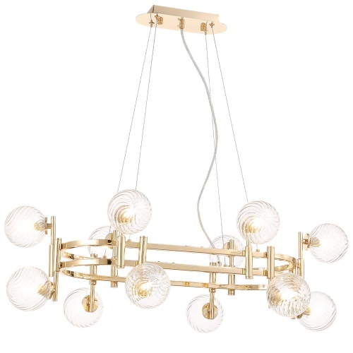 Люстра Crystal Lux LUXURY SP12L GOLD фото 4