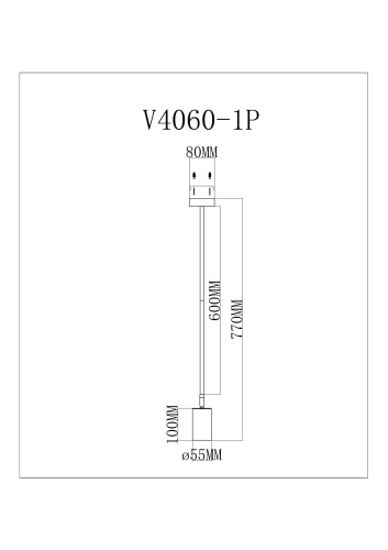 Светильник Moderli V4060-1P фото 4