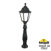 Садовый светильник-столбик Fumagalli NOEMI черный, бежевый E35.162.000.AYH27