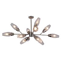 Люстра на штанге Escada DESIRE 10165/12PL E14*60W Nickel