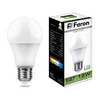 Лампа светодиодная Feron 12W 230V E27 4000K  A60, LB-93 25487