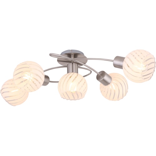 Светильник потолочный Globo Lighting Willy 54025-5