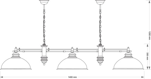 Люстра Kutek LIDO LID-ZWL-3(P)GR фото 3