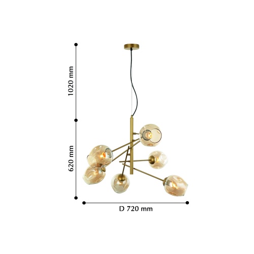 Подвесная люстра Favourite Traube 2360-6P фото 3