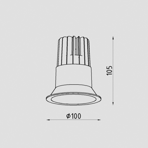 Светильник встраиваемый Lighttech Altus 12W LTZ01006 фото 4