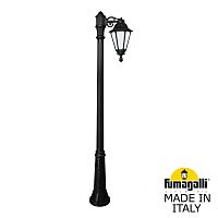 Садовый светильник-столб FUMAGALLI RUT черный, бежевый E26.157.S10.AYF1R
