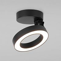 Накладной светодиодный светильник Elektrostandart Spila черный 12W 4200К 25105/LED