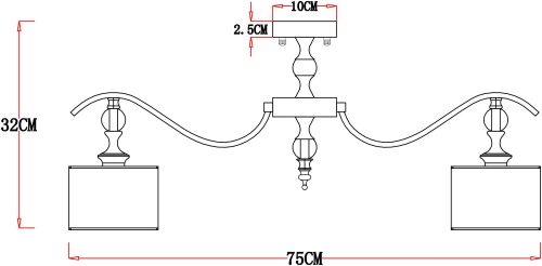 Люстра Arte Lamp IBIZA A4038PL-8CC фото 10