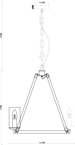 Люстра подвесная Arte Lamp DALIM A7014SP-5BK фото 9