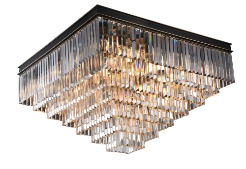 Потолочный светильник 31100 31117/PL black+gold