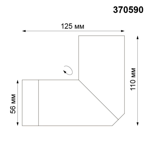 Светильник накладной NovoTech ELITE 370590 фото 3