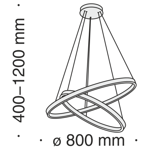 Подвесной светильник Maytoni Rim MOD058PL-L74BS4K фото 11