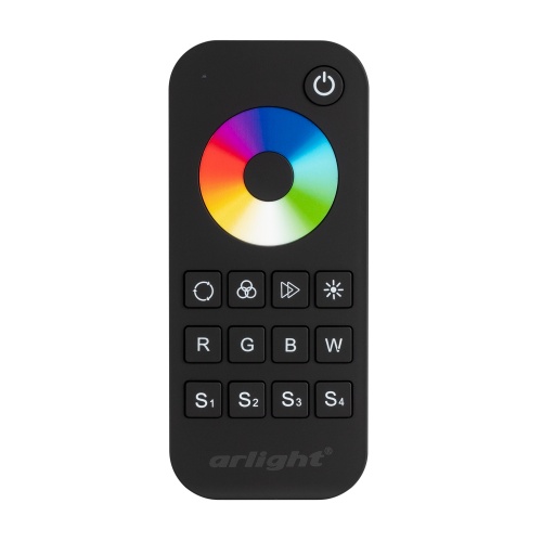 Пульт ARLIGHT SMART-R28-RGBW Black (1 зона, 2.4G) 023479 фото 4