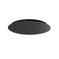 База 5X для линии OVALI,KERAMA,COCOON Odeon Light L-VISION ODL24 315 BASE черный/металл /диам. 40см  5054/KB