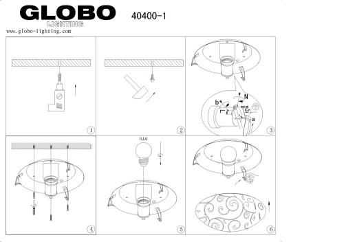 Потолочный светильник BIKE 40400-1 фото 5