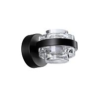 Бра Odeon Light L-VISION ODL24 391 KLOT чёрный/металл/акрил LED 6W 4000K 458лм  5031/6WL