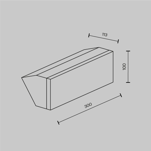 Настенный светильник (бра) Maytoni Brick O436WL-L20GF3K фото 10