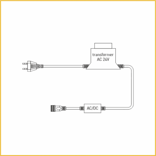 Блок питания Teamprof TPF-220AC/DC24-60W-B фото 3