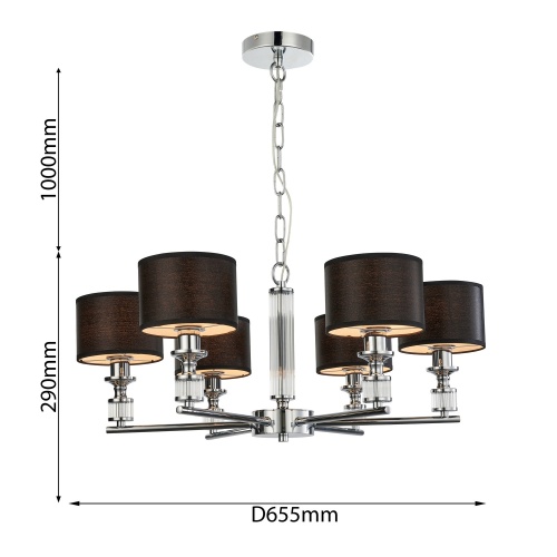 Подвесная люстра Favourite Archetypus 2674-6P фото 9