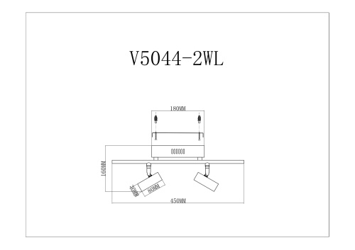 Спот Moderli Right V5044-2WL фото 4