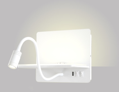 Бра Crystal Lux CLT 226W250USB WH фото 3