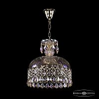 Подвесной светильник Bohemia Ivele Crystal 14781/30 G Leafs M801